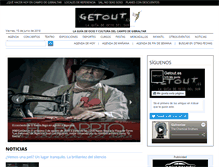 Tablet Screenshot of getout.es